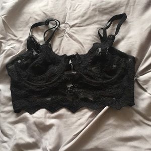 FASHION NOVA black bralette